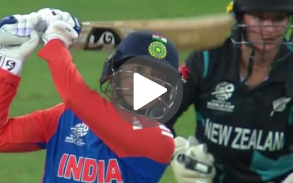 [Watch] Smriti Mandhana Puts India In Trouble After Failure With Bat vs New Zealand Women